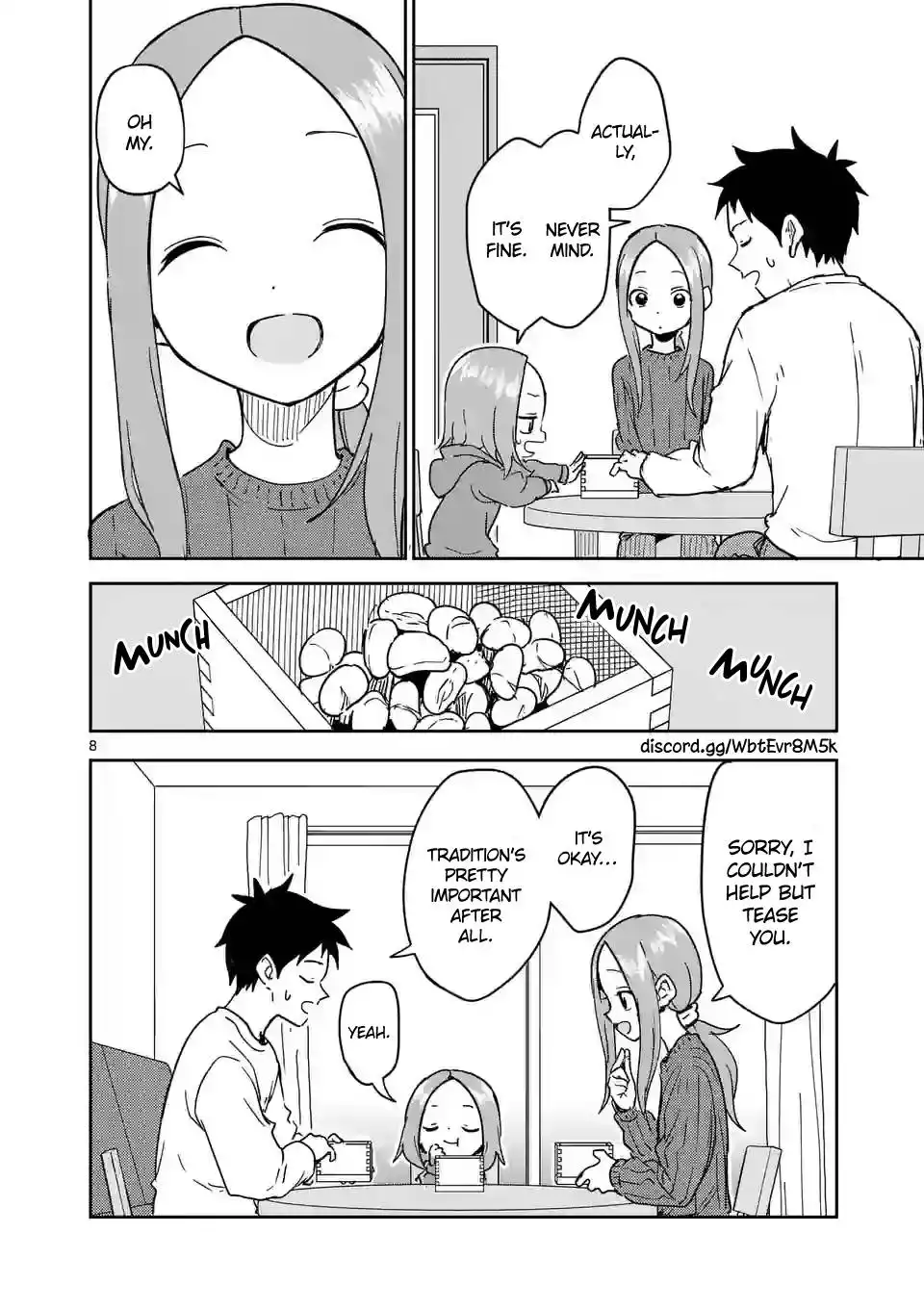 Karakai Jouzu no (Moto) Takagi-san Chapter 264 8